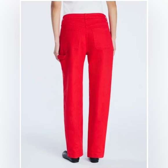 NWT Red Carpenter Ankle Crop Jeans - Classic Straight - Picture 3 of 6